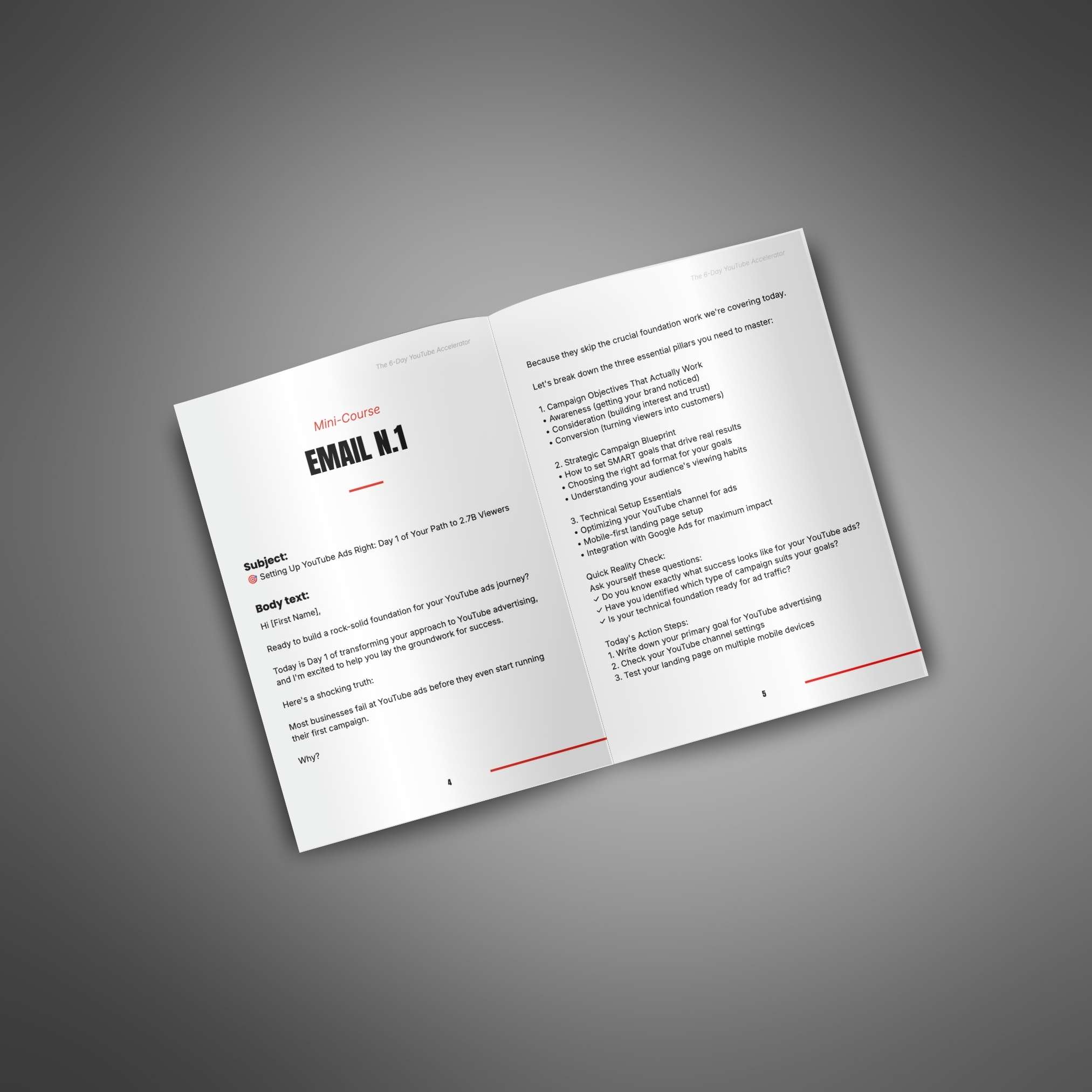 The 6-Day YouTube Accelerator resource preview image 3