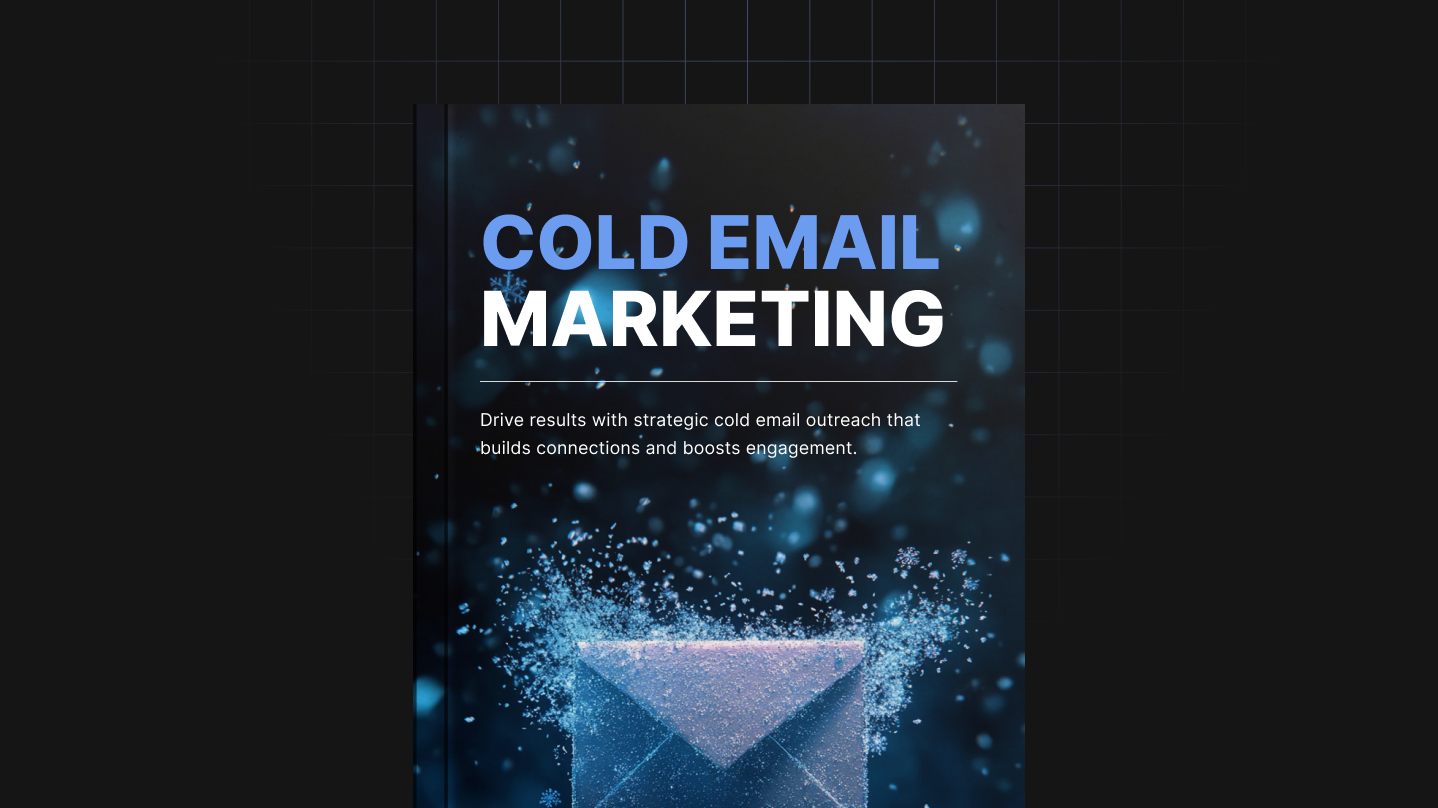 Cold Email Marketing free ebook or guide cover