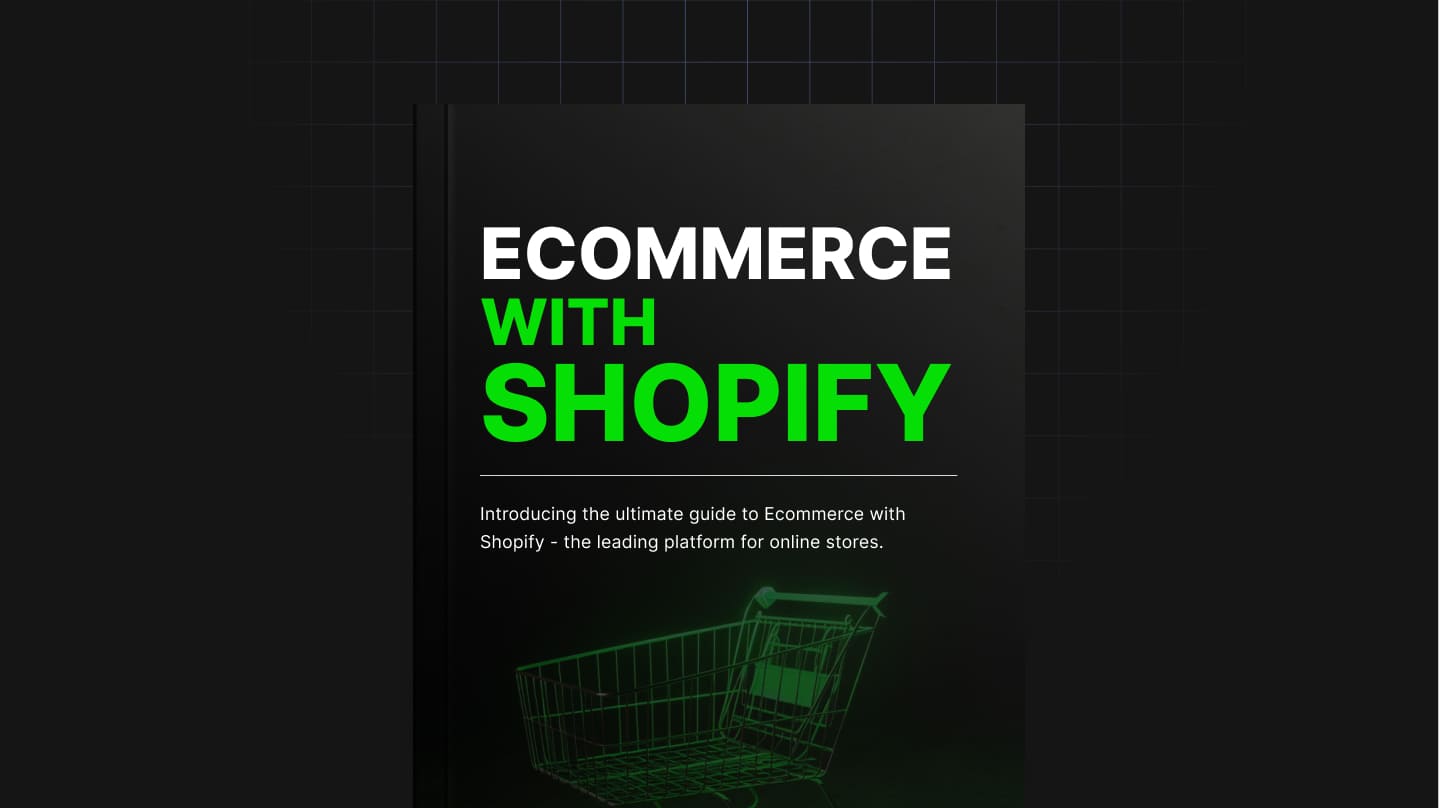 Ecommerce With Shopify free ebook or guide cover