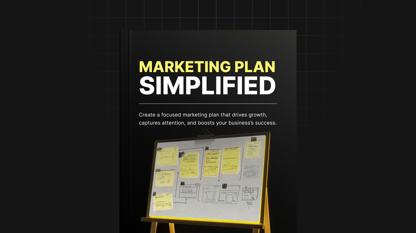 Marketing Plan Simplified free ebook or guide cover