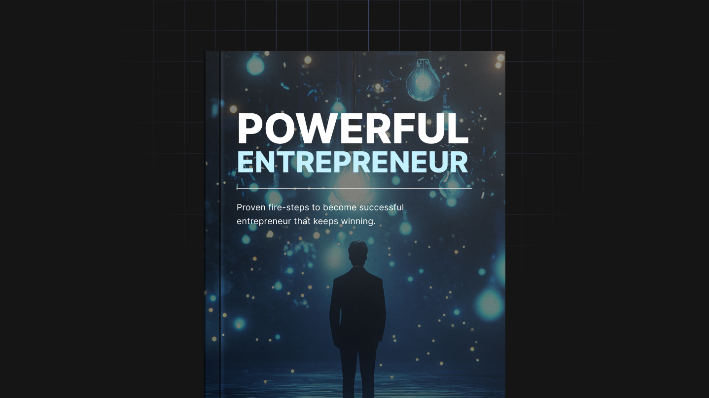 Powerful Entrepreneur free ebook or guide cover