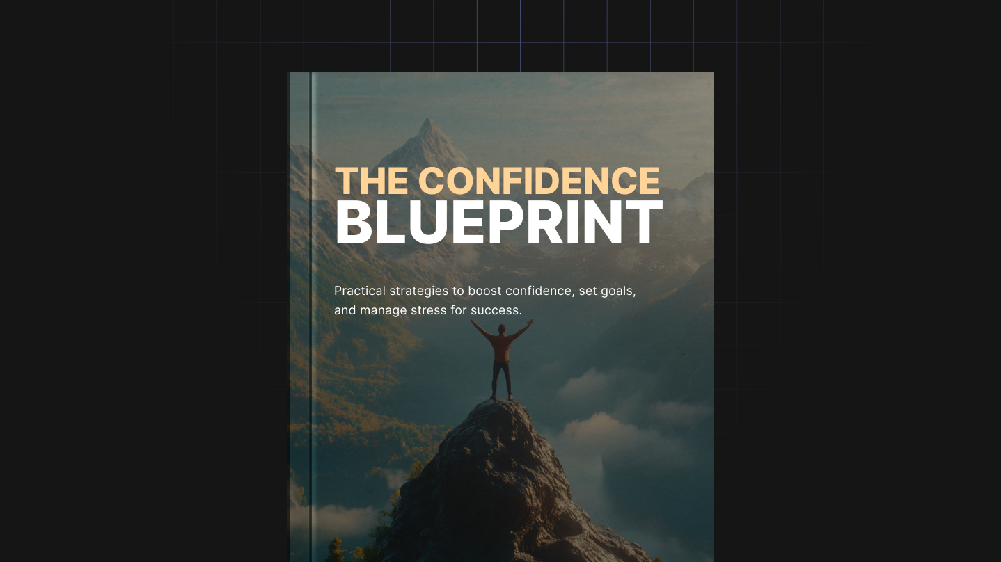 The Confidence Blueprint free ebook or guide cover