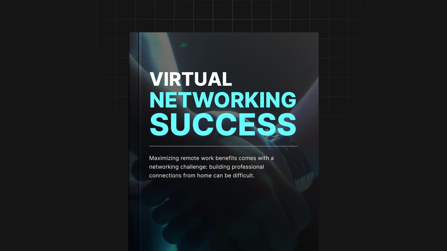 Virtual Networking Success free ebook or guide cover
