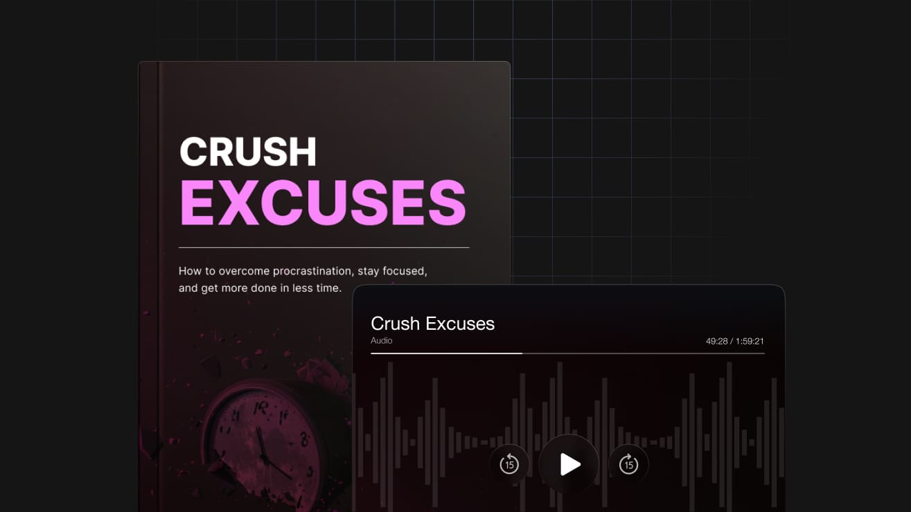 Crush Excuses free ebook or guide cover