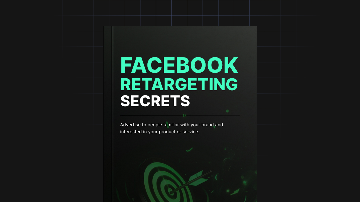 Facebook Retargeting Secrets free ebook or guide cover