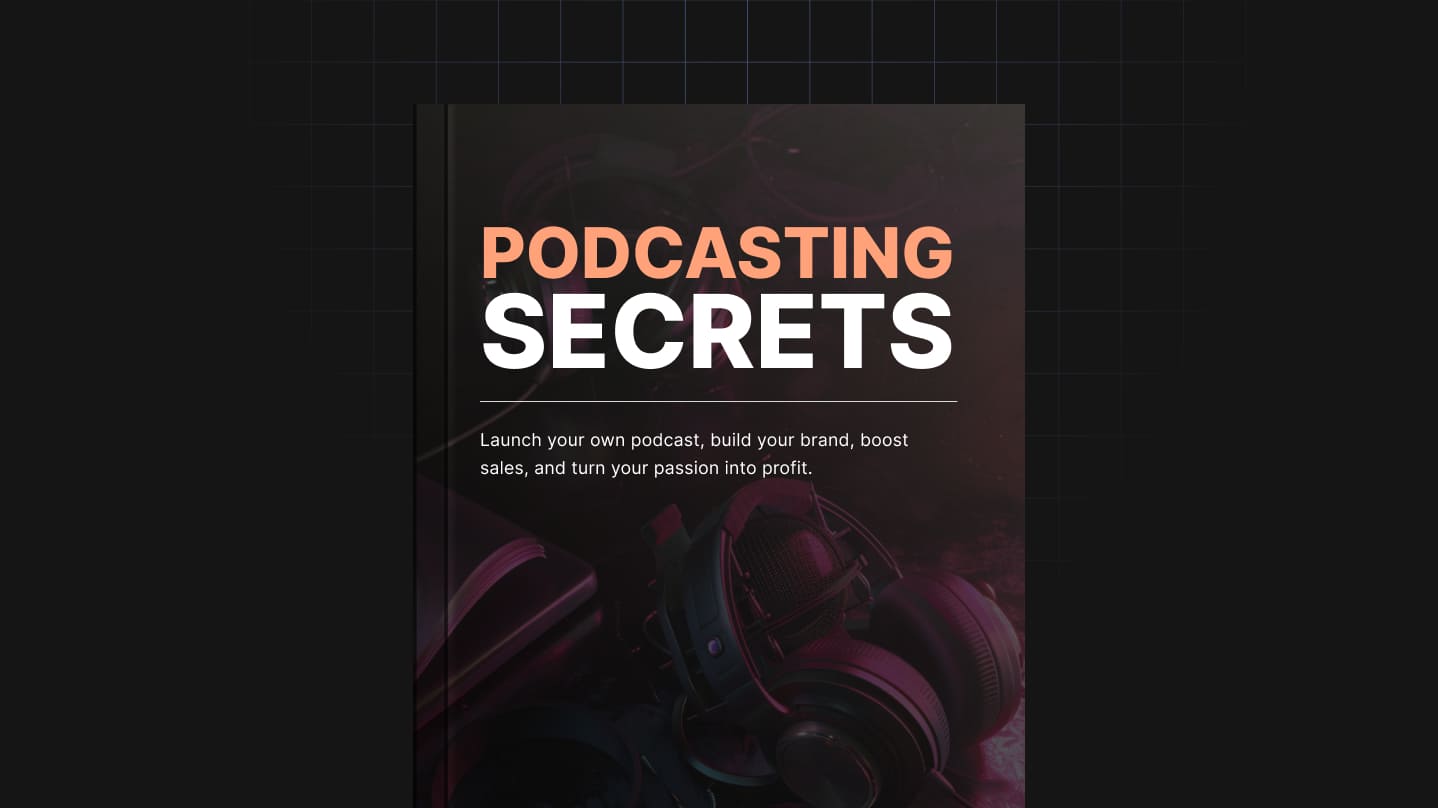 Podcasting Secrets free ebook or guide cover