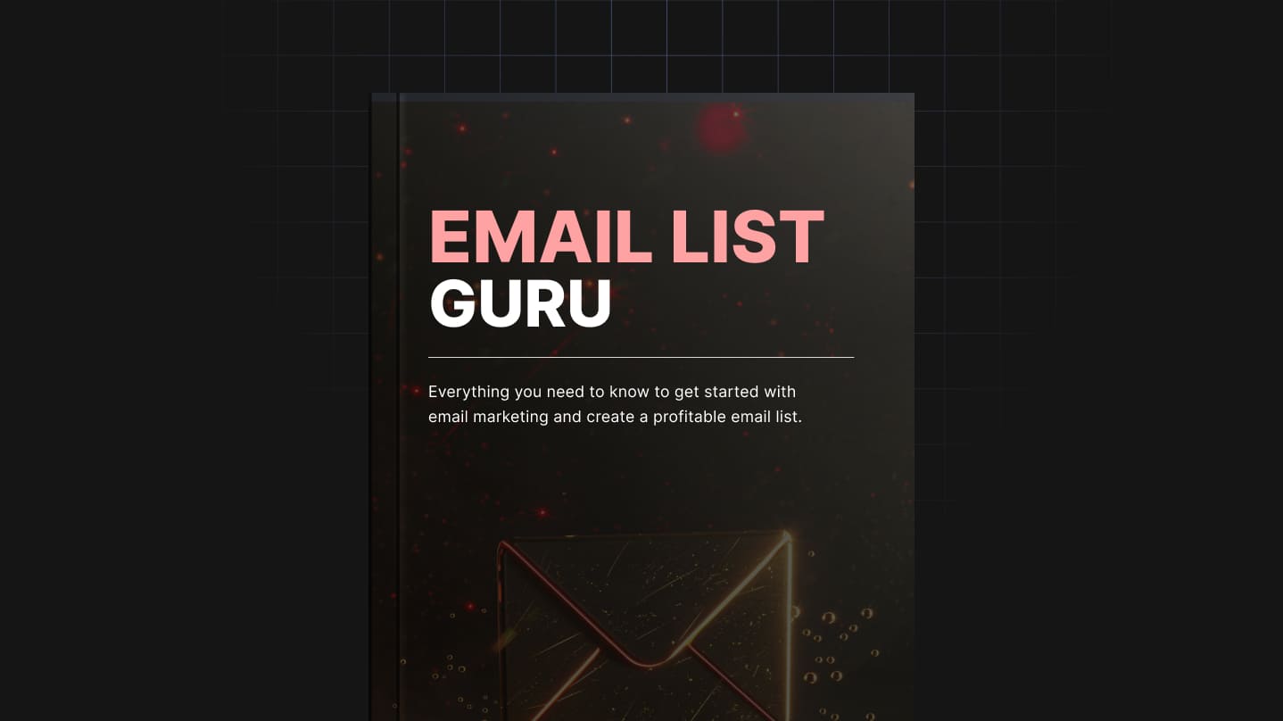 Email List Guru free ebook or guide cover