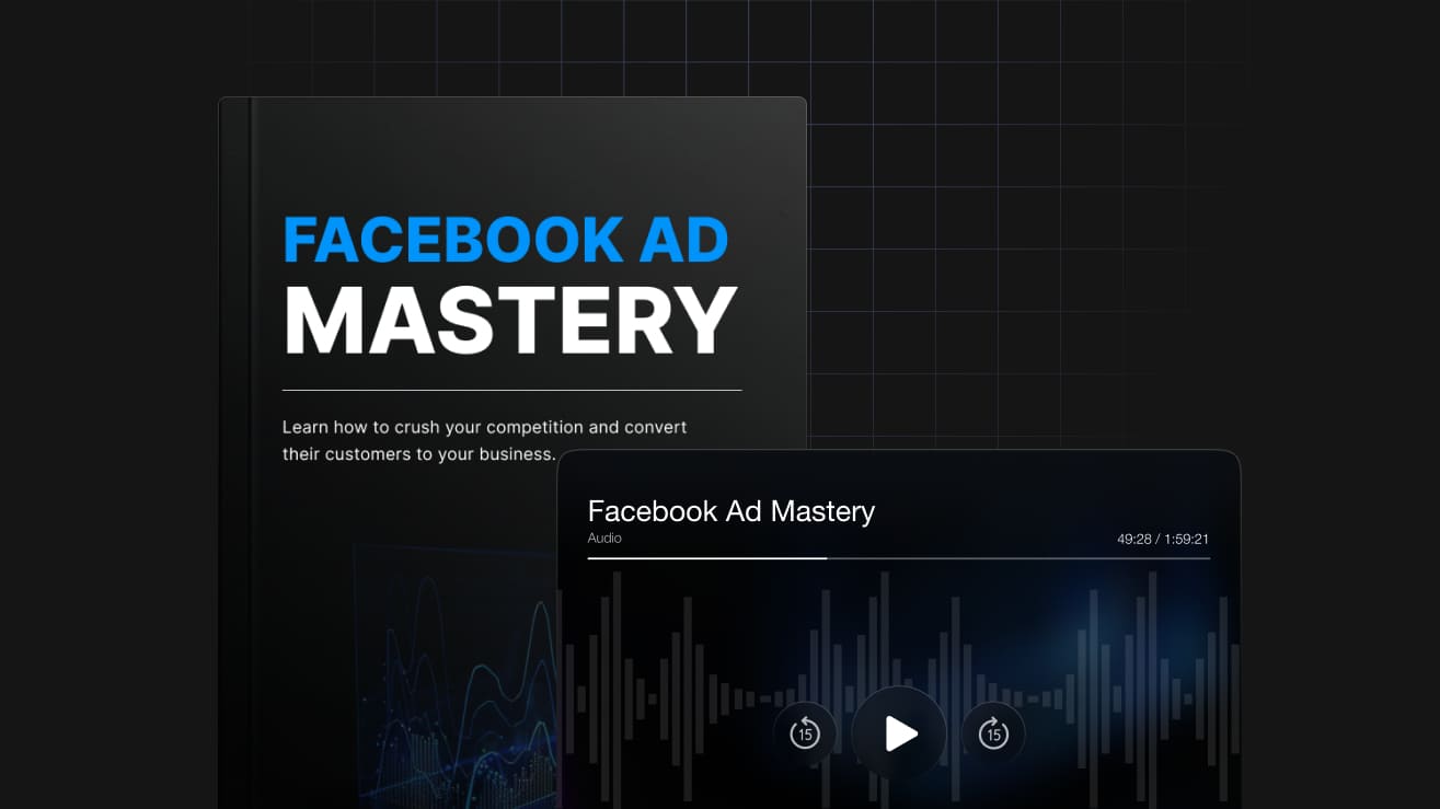 Facebook Ad Mastery free ebook or guide cover