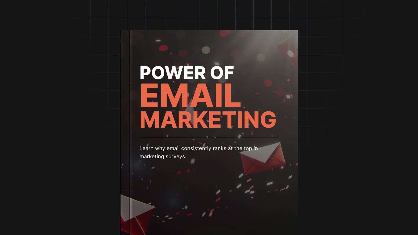 Power of Email Marketing free ebook or guide cover
