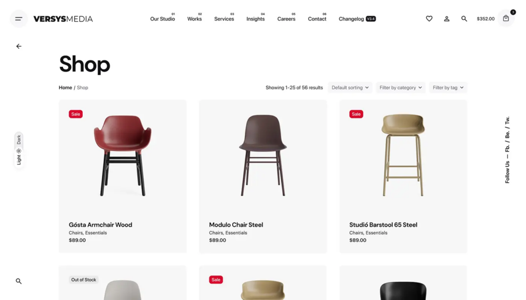 Solar Website Design ProductArchive Type1 Desktop | Solar Website Design